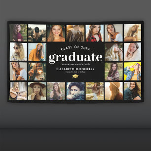 22 Photo Graduation Party Banner