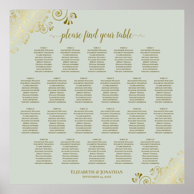 22 Tableau de la dentelle d'or sur le Mariage d'ar (Devant)