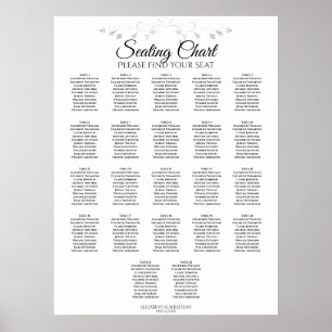 22 Tableau Simple Mariage blanc
