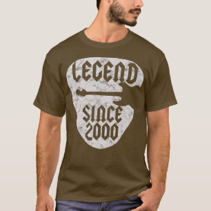22 Year Old Guitarist Born in 2000 22nd Birthday B T-Shirt