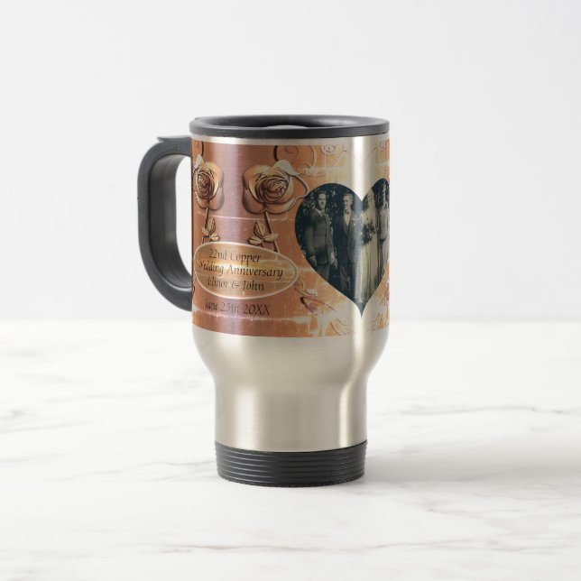 22nd/7th Copper +Photo Mug (Front Left)