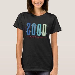 22nd Birthday Ladies Mens 22 Years 2000  Gift 11 T-Shirt