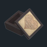 22nd Wedding Anniversary Copper Gift Box<br><div class="desc">A lovely and simple rose heart design that says exactly what you want to honour her 22 years of marriage on a gift box? Then perhaps my original rose graphic with this old,  coppery tint is just the thing!</div>