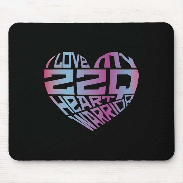 22q11 Deletion For 22q Awareness Support1  Mouse Pad (Front)