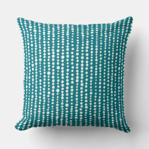 230216 - White on Biscay Bay Throw Pillow