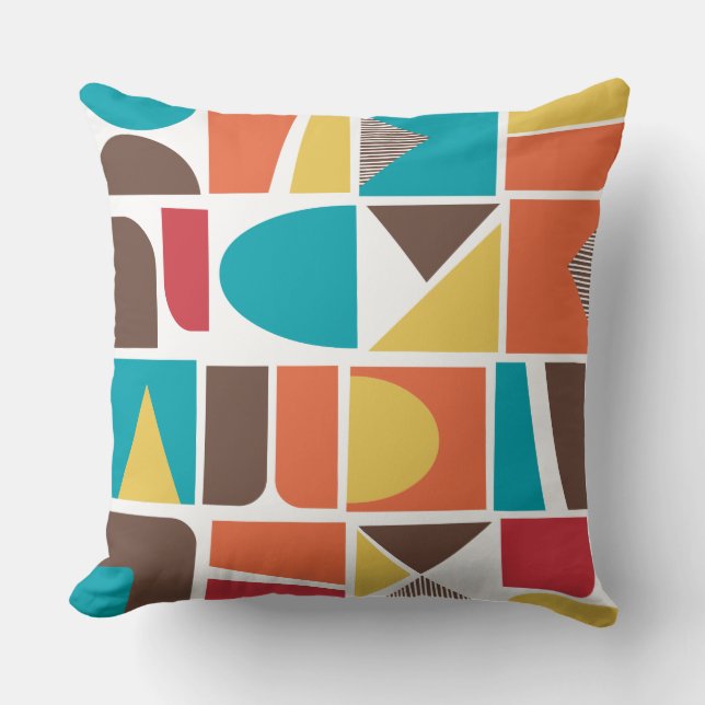 230616 - Colours 02 Throw Pillow (Front)