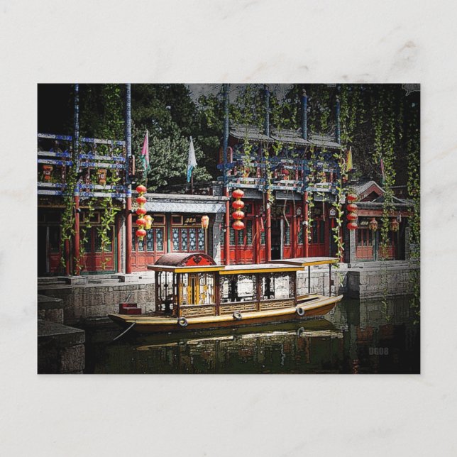 230 - Summer Palace Lagoon Postcard (Front)