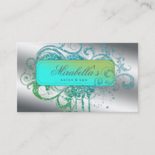 232 Glitter Nail Salon Appointment Elegant Bling