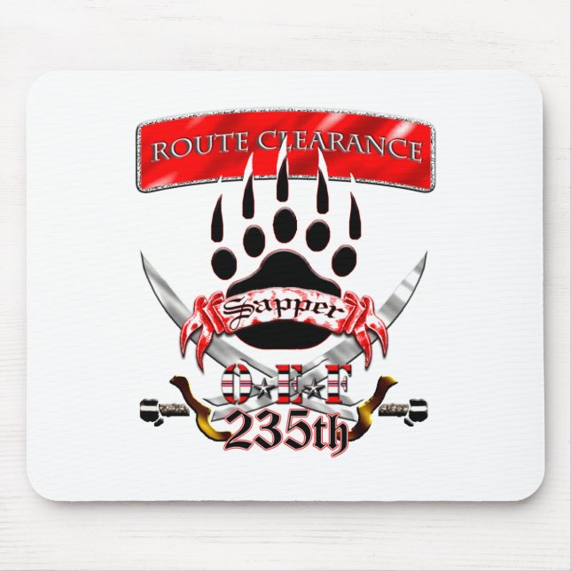 235TH ENGINEERS MOUSE PAD (Front)