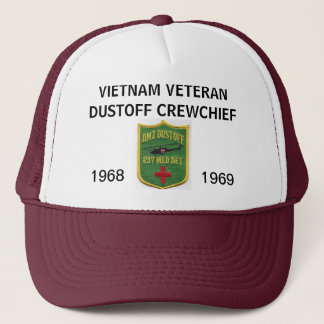 237th CASQUETTE de MAILLE de DUSTOFF CREWCHIEF