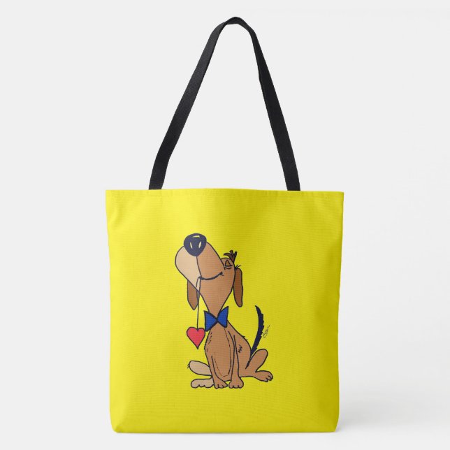 238 - Don Juan le chien - Sac fourre-tout (Devant)