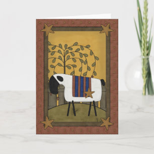 23 23rd Twenty-third Psalm Sheep Card