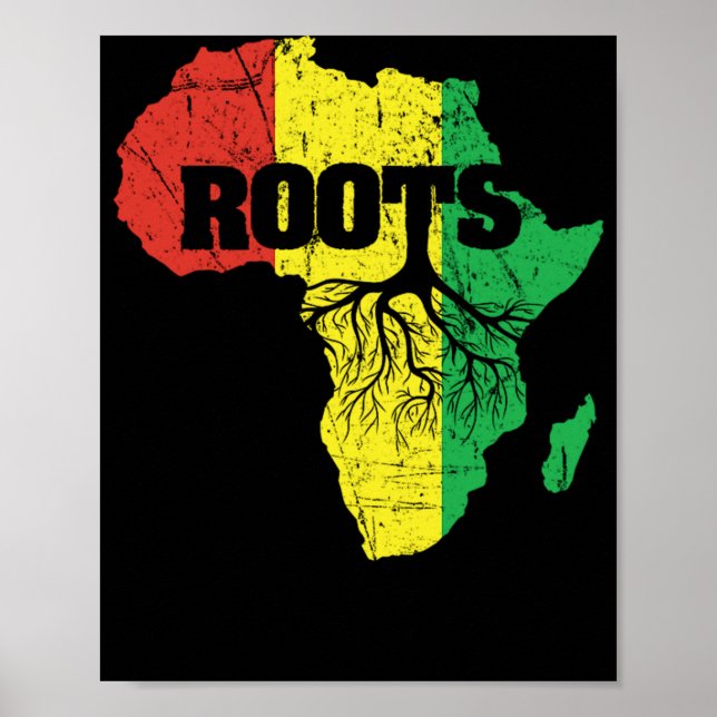 23 Black History Month African Pride Apparel Gift. Poster (Front)