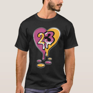 23 Drip Heart OG Brotherhood 1s Matching T-Shirt