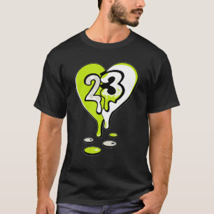 23 Drip Heart Visionaire Volt 1s  Unisex Matching T-Shirt