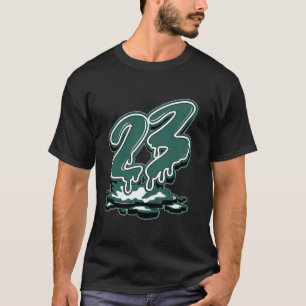 23 Drip Oxidized Green 4s Matching Tee For Men Wom