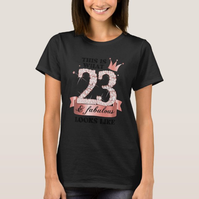 23 & Fabulous I Rose And White Party Group Candid  T-Shirt (Front)