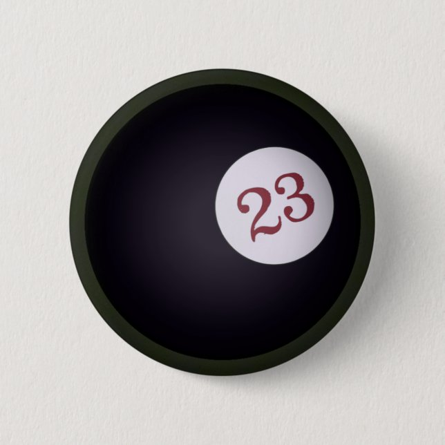 23 Four Leaf Clovers 2 Inch Round Button (Front)