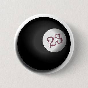 23 Four Leaf Clovers 2 Inch Round Button