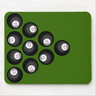 23 Four Leaf Clovers Mouse Pad