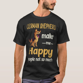 23 German Shepherd Make Me Happy People Not So Muc T-Shirt