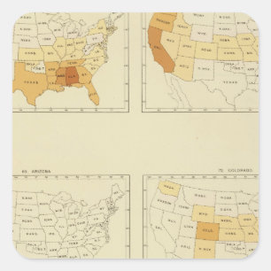 23 Interstate migration 1890 ALCT Square Sticker