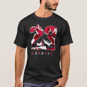 23 Rare Air Next Nature White Gym Red Matching T-Shirt