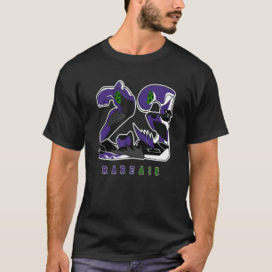 23 Rare Air Retro Court Purple 13s Matching T-Shirt