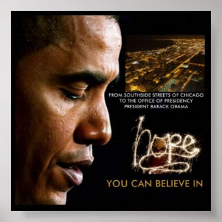 '23 x 23' 44th president Barack Obama Poster