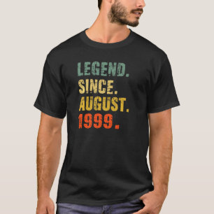 23 Year Old 23rd Birthday Legend Since August 199 T-Shirt