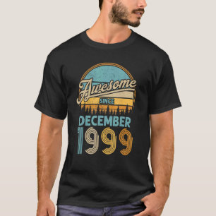 23 Year Old Birthday Awesome Since December 1999 2 T-Shirt