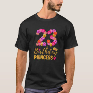23 Year Old Birthday Princess Flower Its My 23rd B T-Shirt