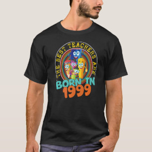 23 Year Old Teacher Born in 1999 23rd Birthday Tea T-Shirt