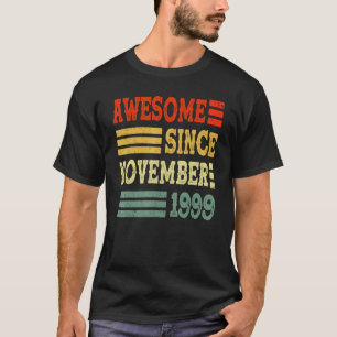 23 Years Old  Awesome Since November 1999 23rd Bir T-Shirt