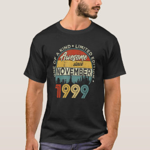 23 Years Old Awesome Since November 1999 23rd Bir T-Shirt