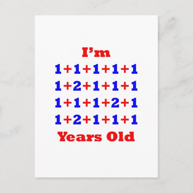 23 Years old! Postcard (Front)