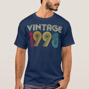 23rd Birthday Gift Vintage 1998 Men Women 23 T-Shirt