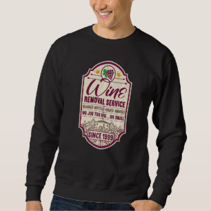 23rd Birthday I Label Wine Decanter I Wine Removal Sweatshirt