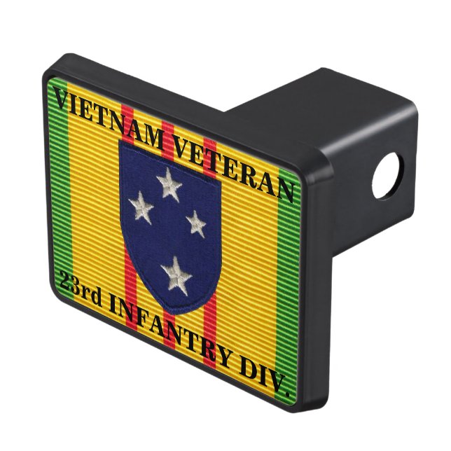 23rd Infantry Division VSM Ribbon Hitch Cover (Top Right)