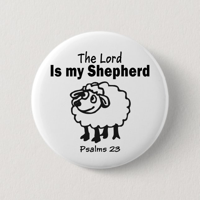 23rd Psalm Button (Front)