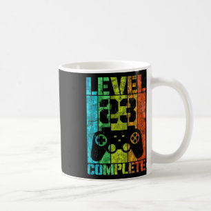 23th Birthday Male Gamer Full Level 23 Coffee Mug