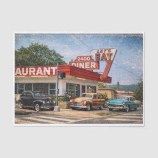 2400 Diner- Fredericksburg  Tissue Paper