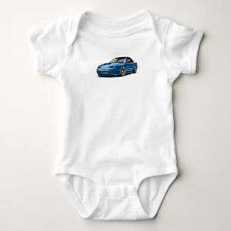 240sx blue car drawing  baby bodysuit