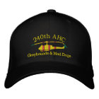 240th Casquette brodé par UH1 d'AHC Vietnam