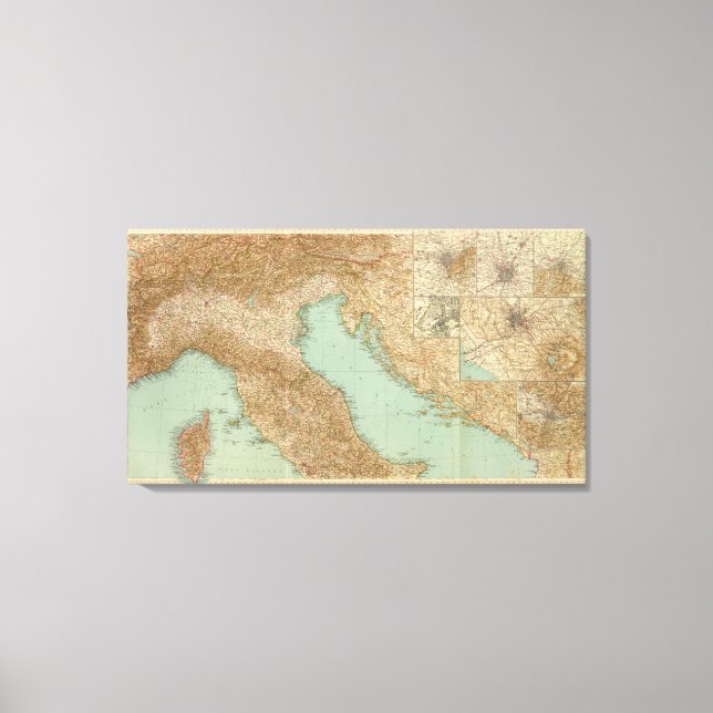 2426 North Italy Canvas Print (Front)