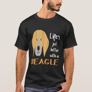 242 Life Just Better With A Beagle T-Shirt