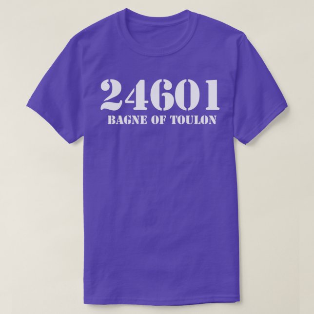 24601 version T-Shirt (Design Front)