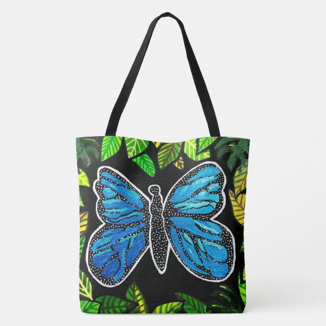 246 - Butterfly -  Tote Bag (Back)