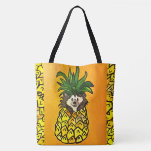 248 - Hérisson et ananas - Sac fourre-tout
