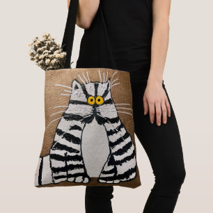 249 - Chat de Botero - Sac fourre-tout
